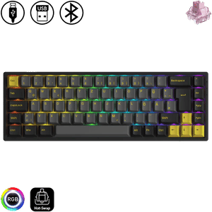 Akko 3068B Plus - Black & Gold